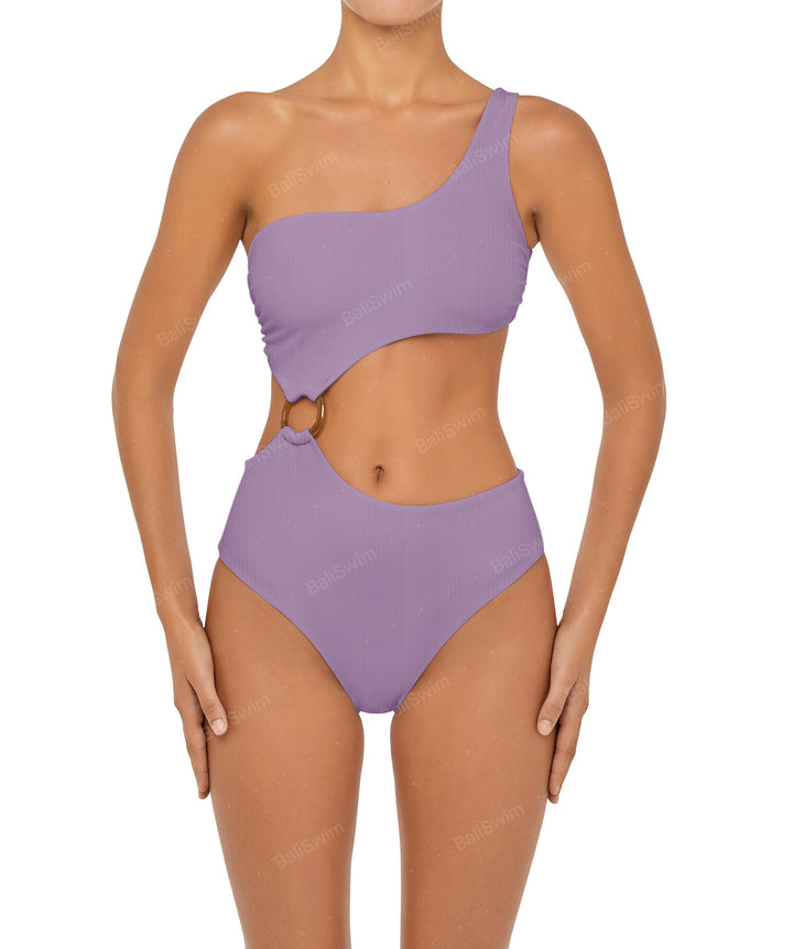 BSWS-S51 Assymetric Cut Out O-Ring Monokini