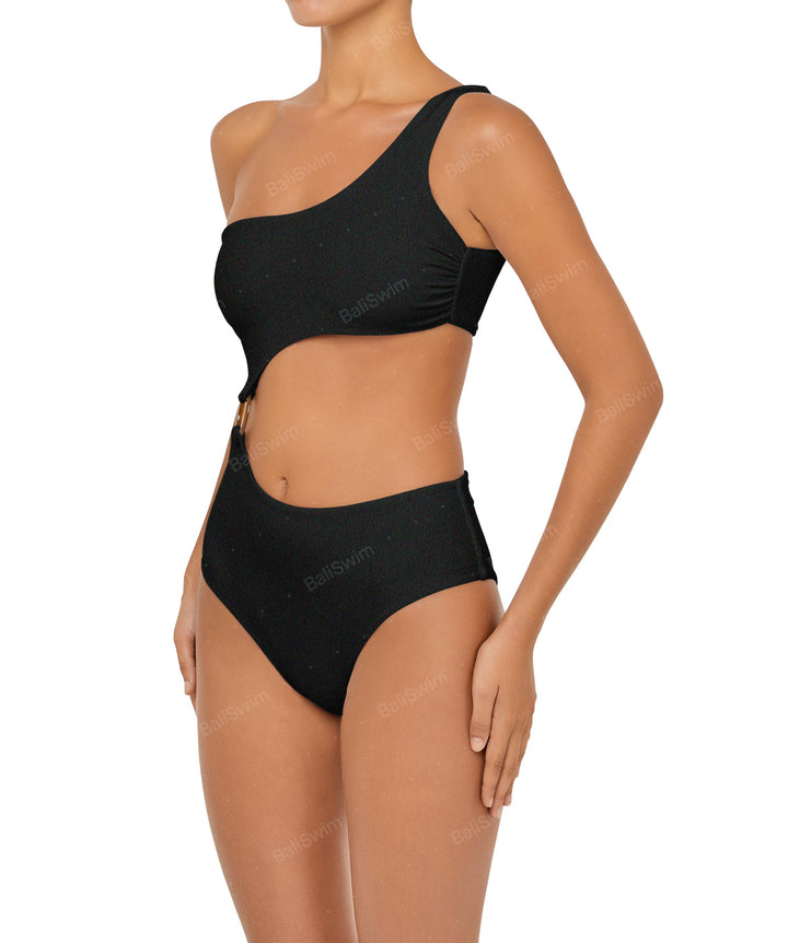 BSWS-S51 Assymetric Cut Out O-Ring Monokini
