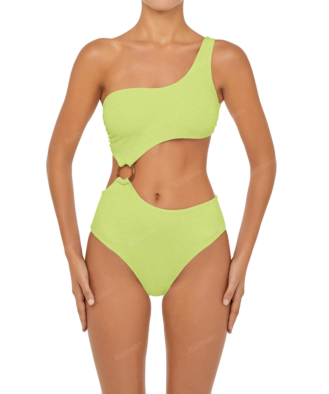 BSWS-S51 Assymetric Cut Out O-Ring Monokini