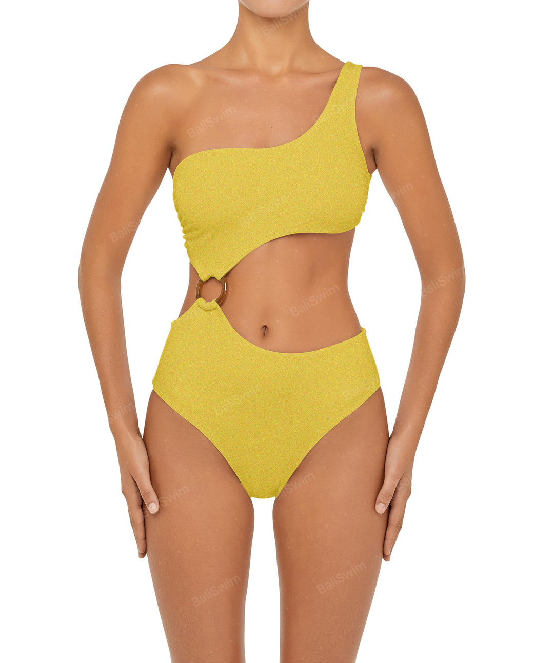 BSWS-S51 Assymetric Cut Out O-Ring Monokini