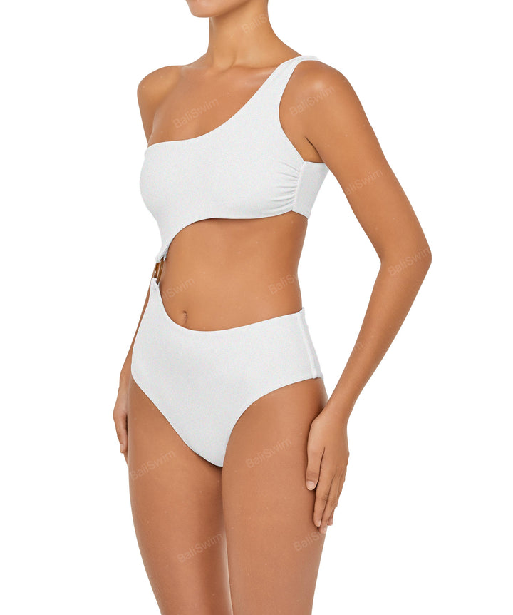 BSWS-S51 Assymetric Cut Out O-Ring Monokini