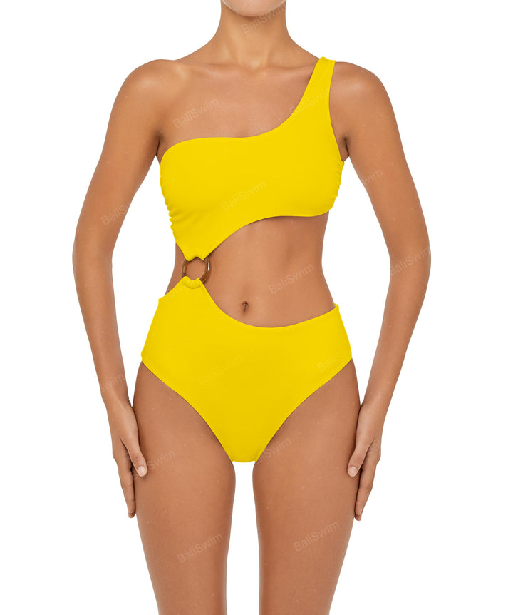 BSWS-S51 Assymetric Cut Out O-Ring Monokini