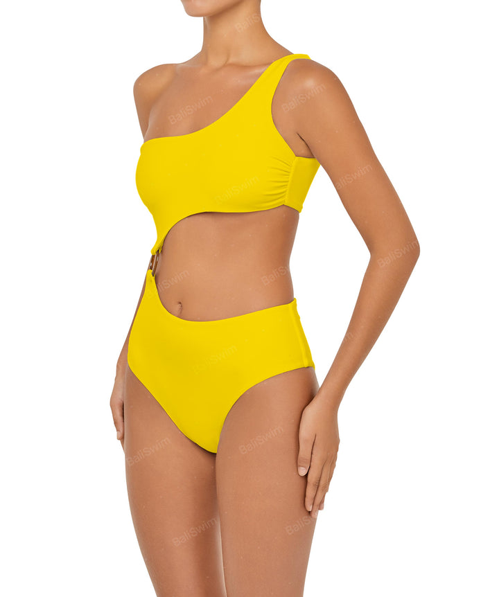 BSWS-S51 Assymetric Cut Out O-Ring Monokini