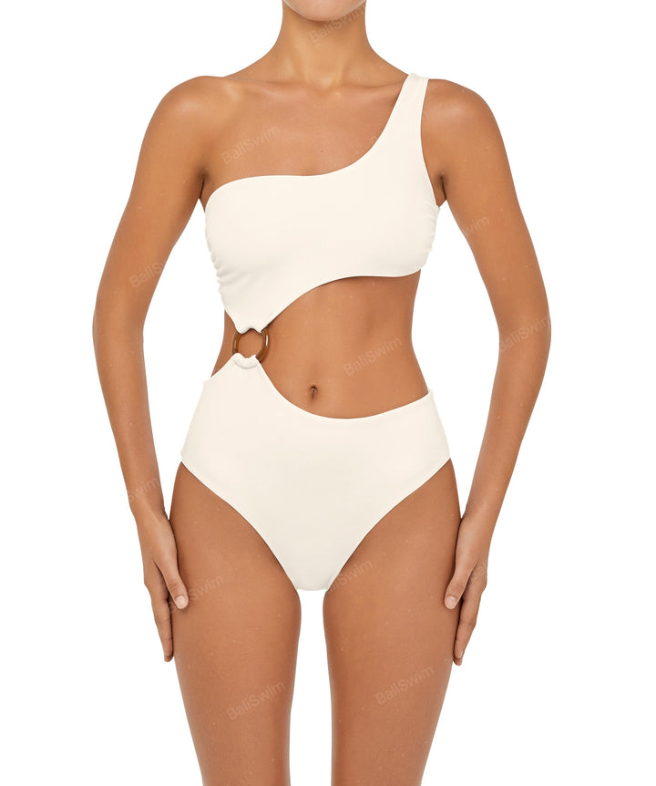 BSWS-S51 Assymetric Cut Out O-Ring Monokini