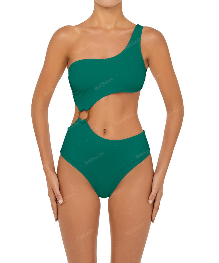 BSWS-S51 Assymetric Cut Out O-Ring Monokini