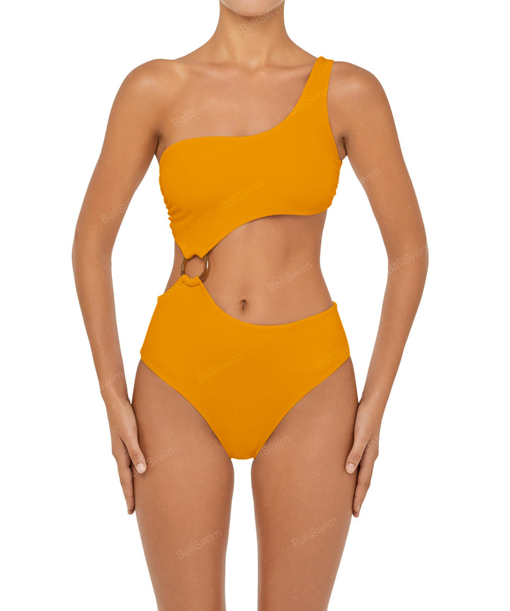 BSWS-S51 Assymetric Cut Out O-Ring Monokini