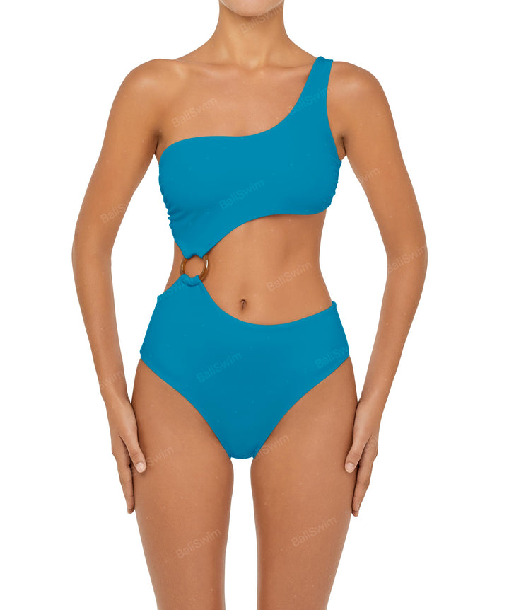 BSWS-S51 Assymetric Cut Out O-Ring Monokini