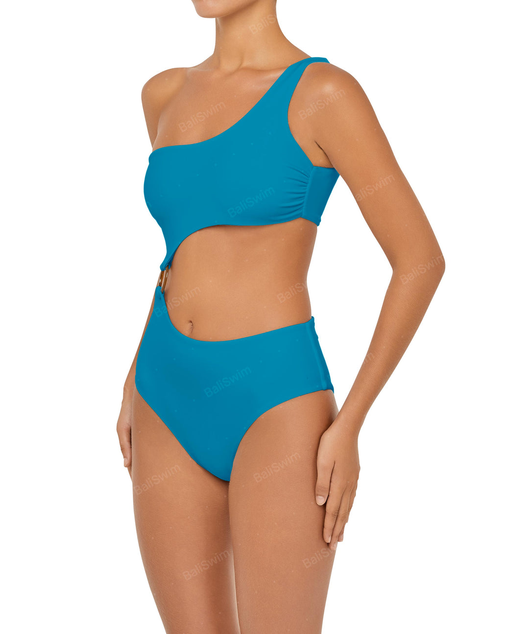 BSWS-S51 Assymetric Cut Out O-Ring Monokini