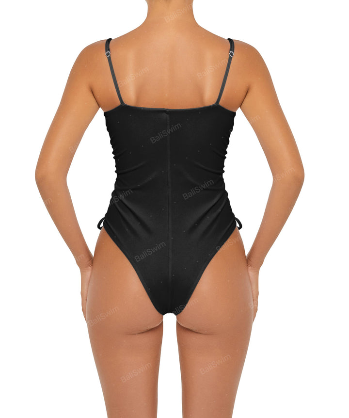 BSWS-S52 Princess Line Ruched One Piece