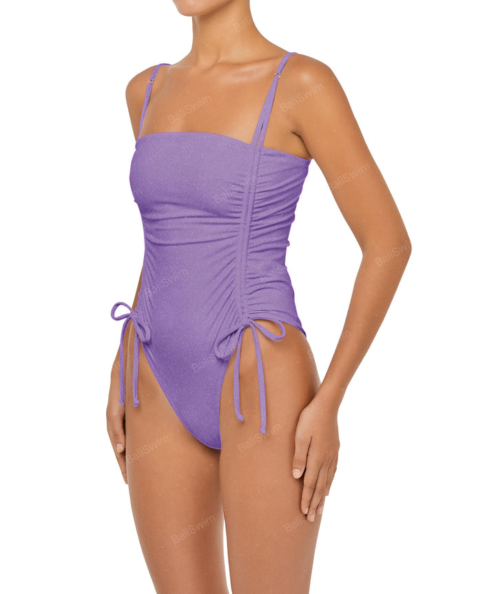 BSWS-S52 Princess Line Ruched One Piece