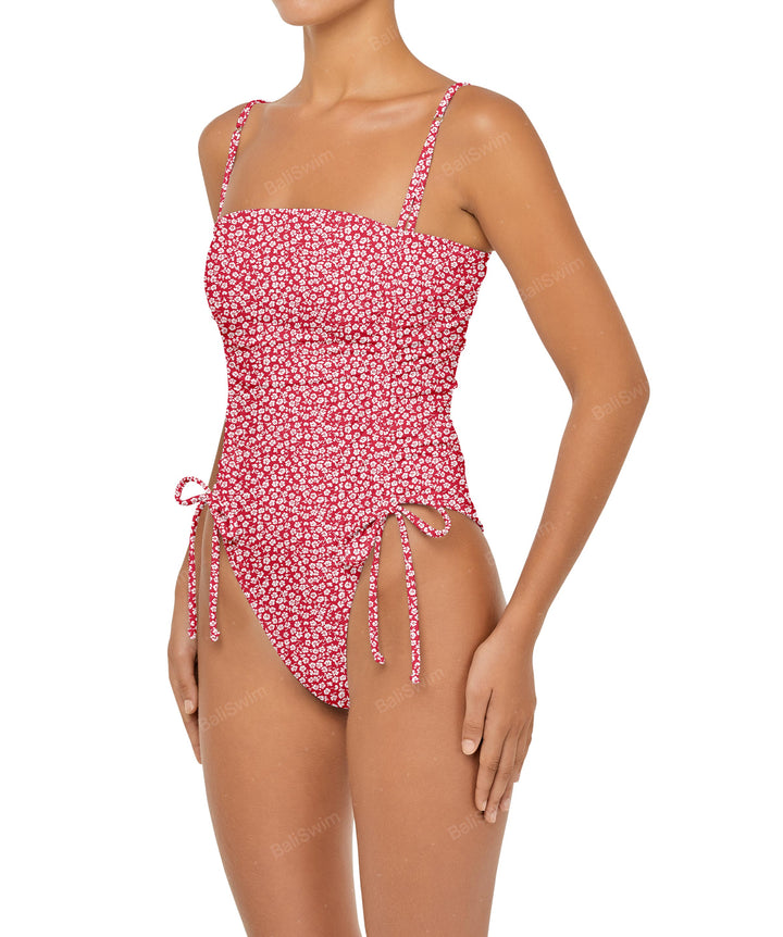 BSWS-S52 Princess Line Ruched One Piece