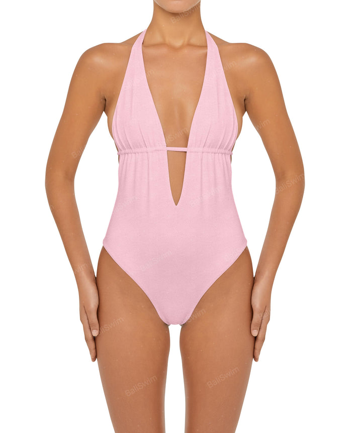 BSWS-S53 Halter Neck One Piece