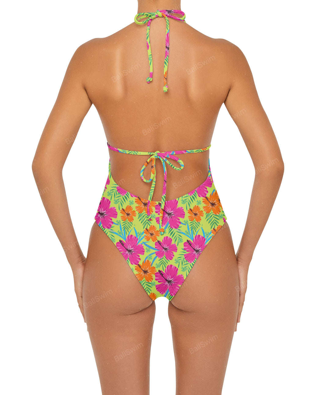 BSWS-S53 Halter Neck One Piece