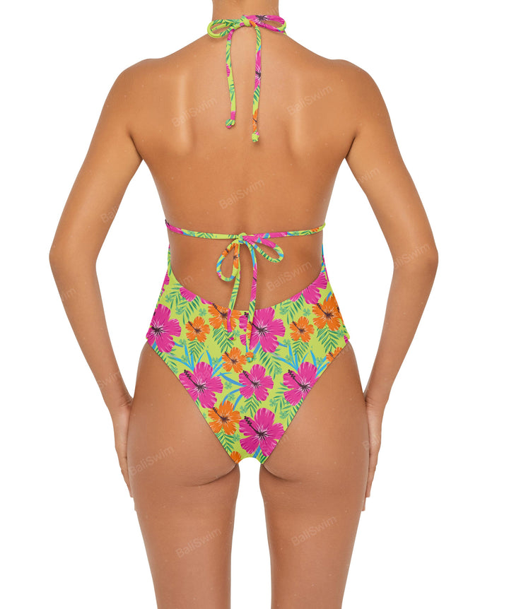 BSWS-S53 Halter Neck One Piece