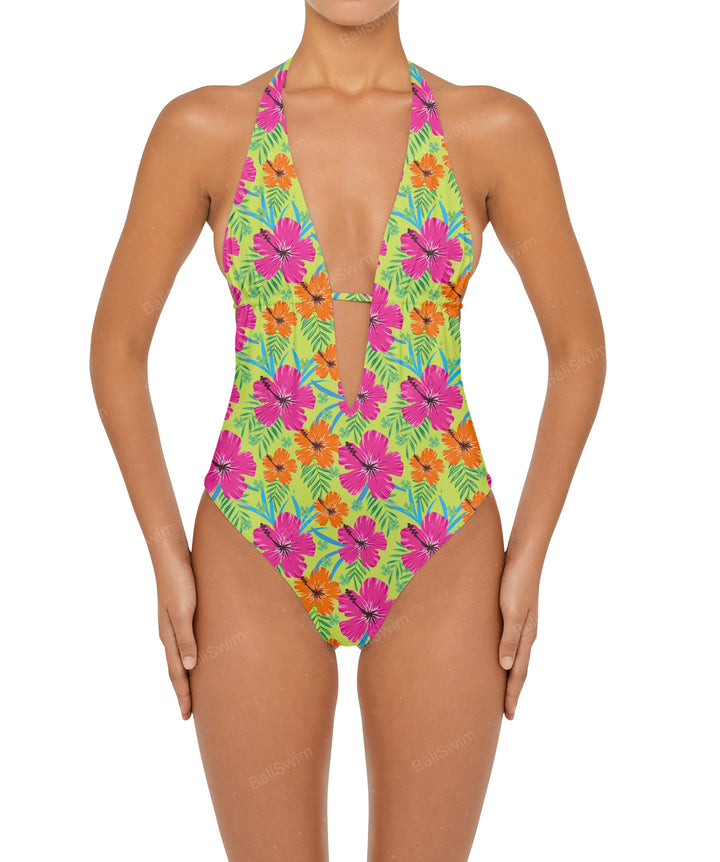 BSWS-S53 Halter Neck One Piece
