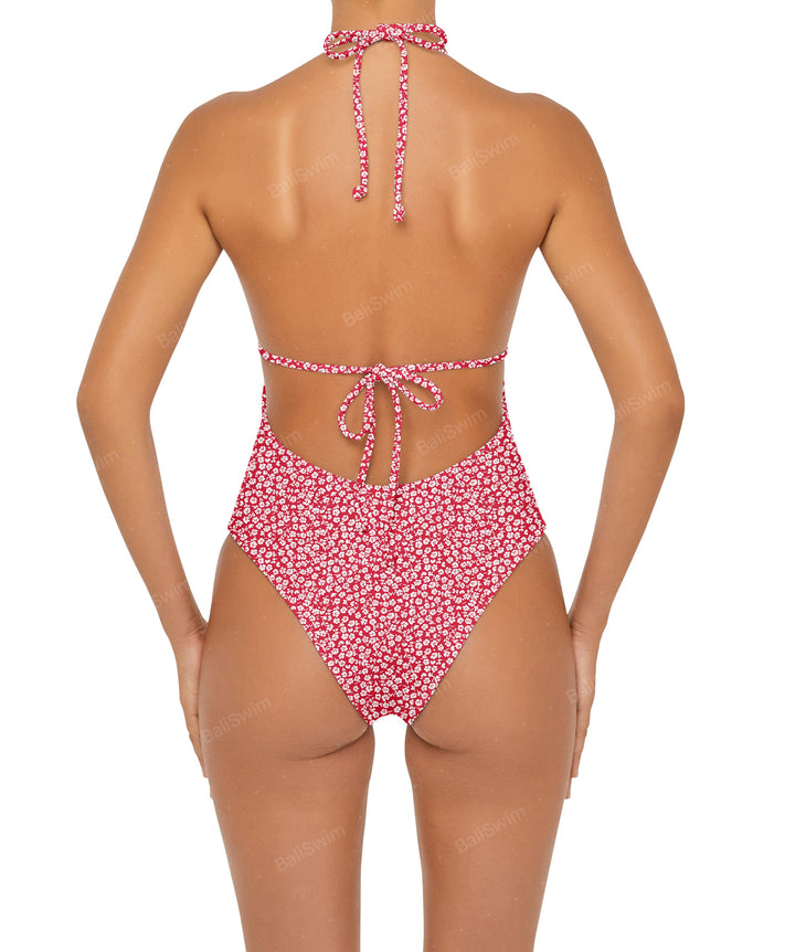 BSWS-S53 Halter Neck One Piece