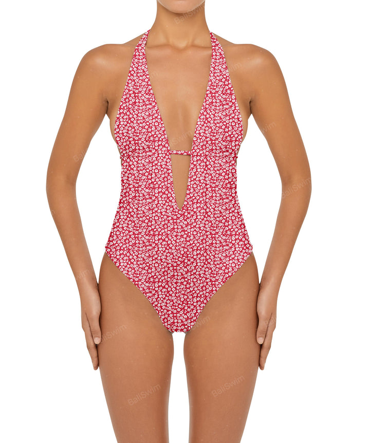 BSWS-S53 Halter Neck One Piece