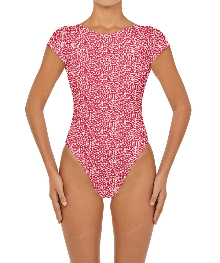 BSWS-S56 Raglan Short Sleeves One Piece