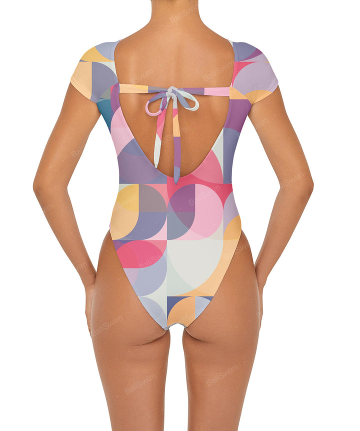 BSWS-S56 Raglan Short Sleeves One Piece