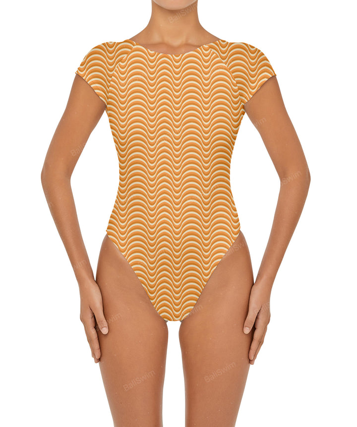 BSWS-S56 Raglan Short Sleeves One Piece