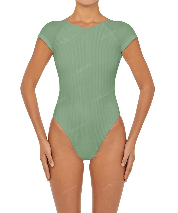 BSWS-S56 Raglan Short Sleeves One Piece