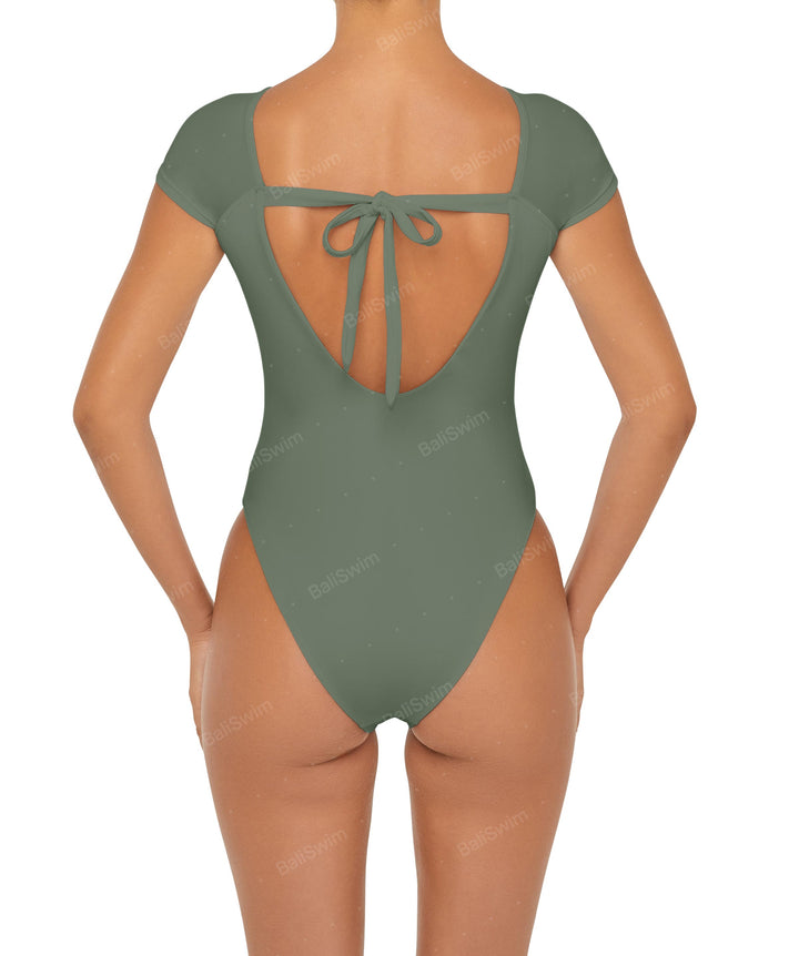 BSWS-S56 Raglan Short Sleeves One Piece