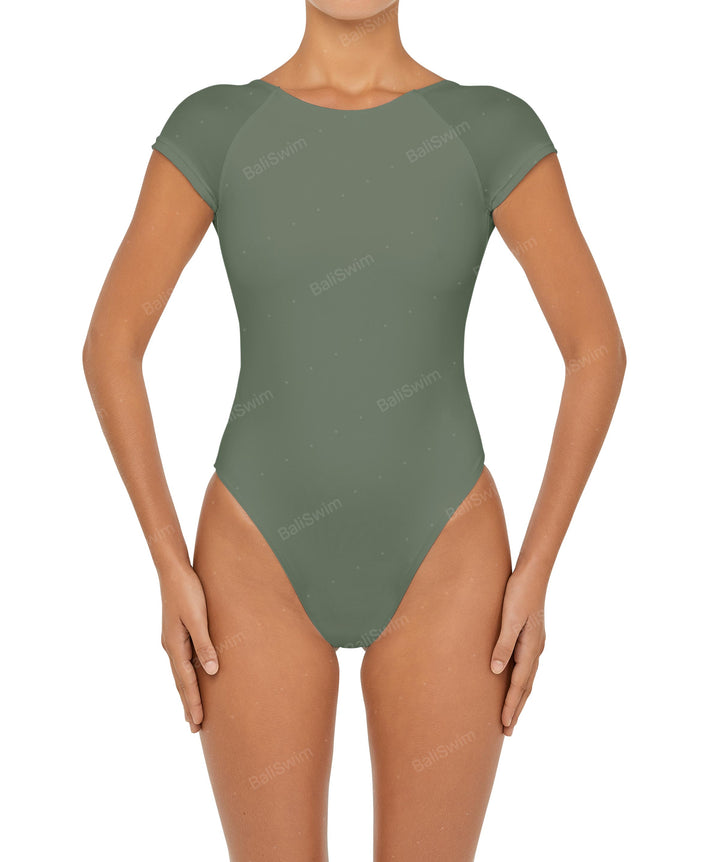 BSWS-S56 Raglan Short Sleeves One Piece