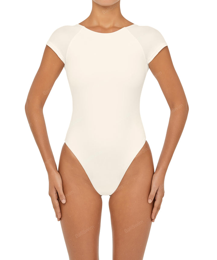 BSWS-S56 Raglan Short Sleeves One Piece