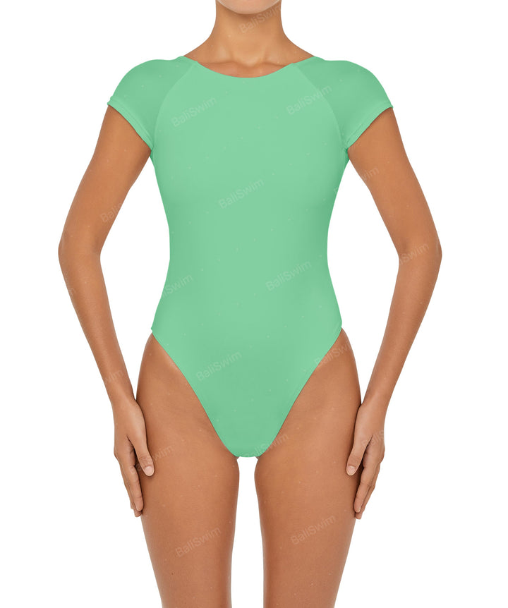 BSWS-S56 Raglan Short Sleeves One Piece