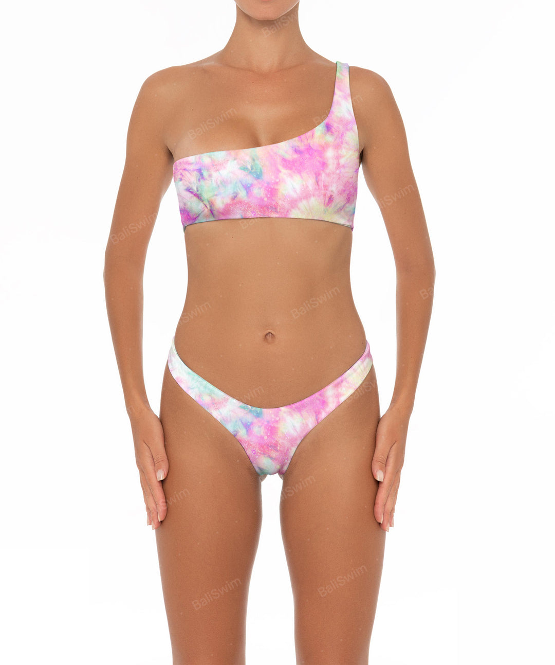 BSWS-T05 One Shoulder Bikini Top