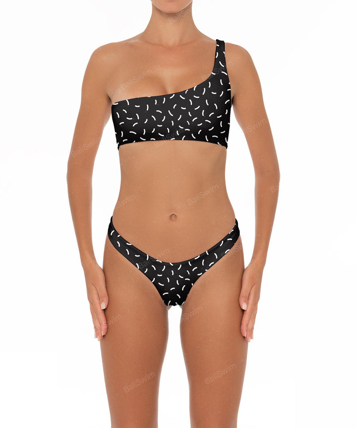 BSWS-T05 One Shoulder Bikini Top