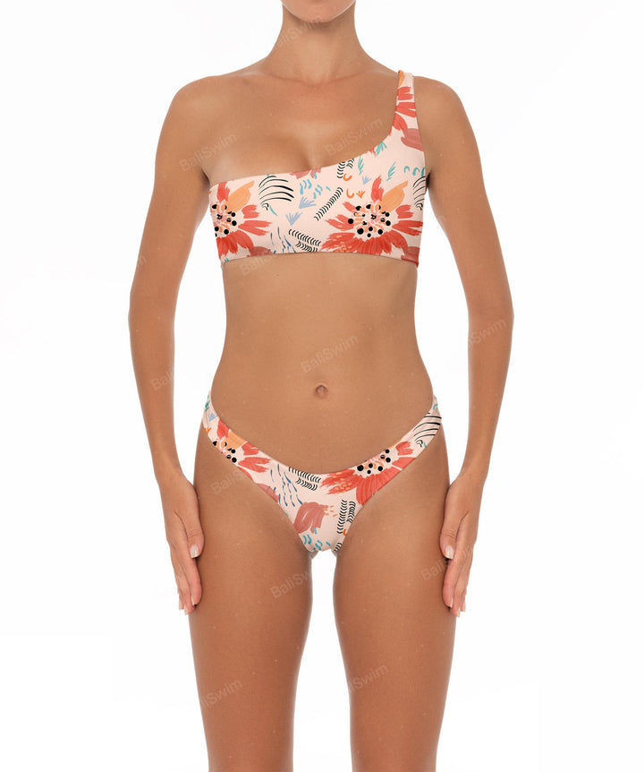 BSWS-T05 One Shoulder Bikini Top