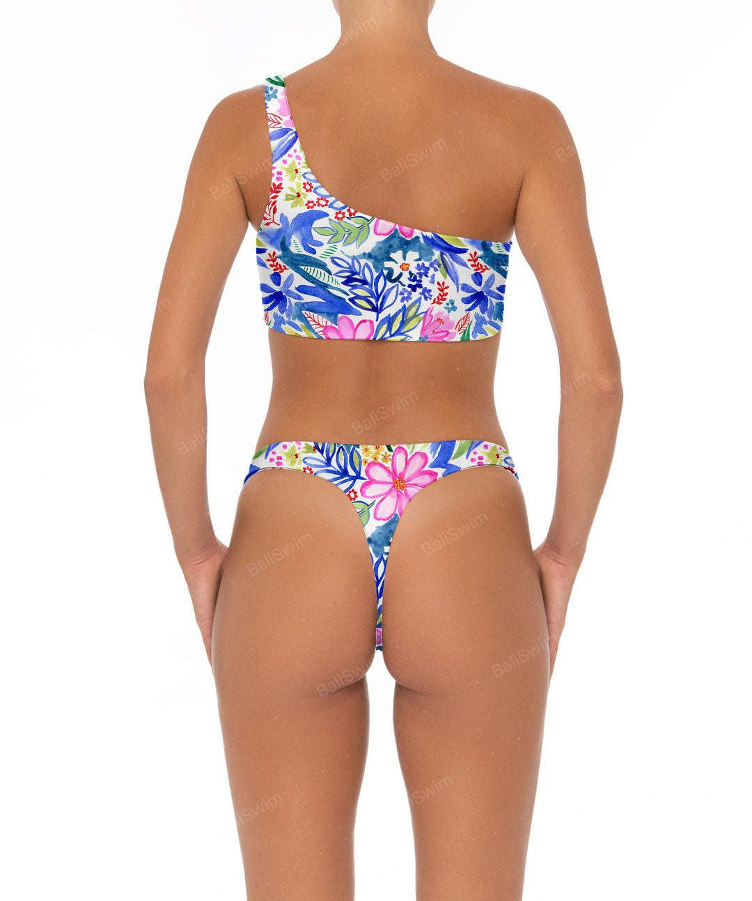 BSWS-T05 One Shoulder Bikini Top