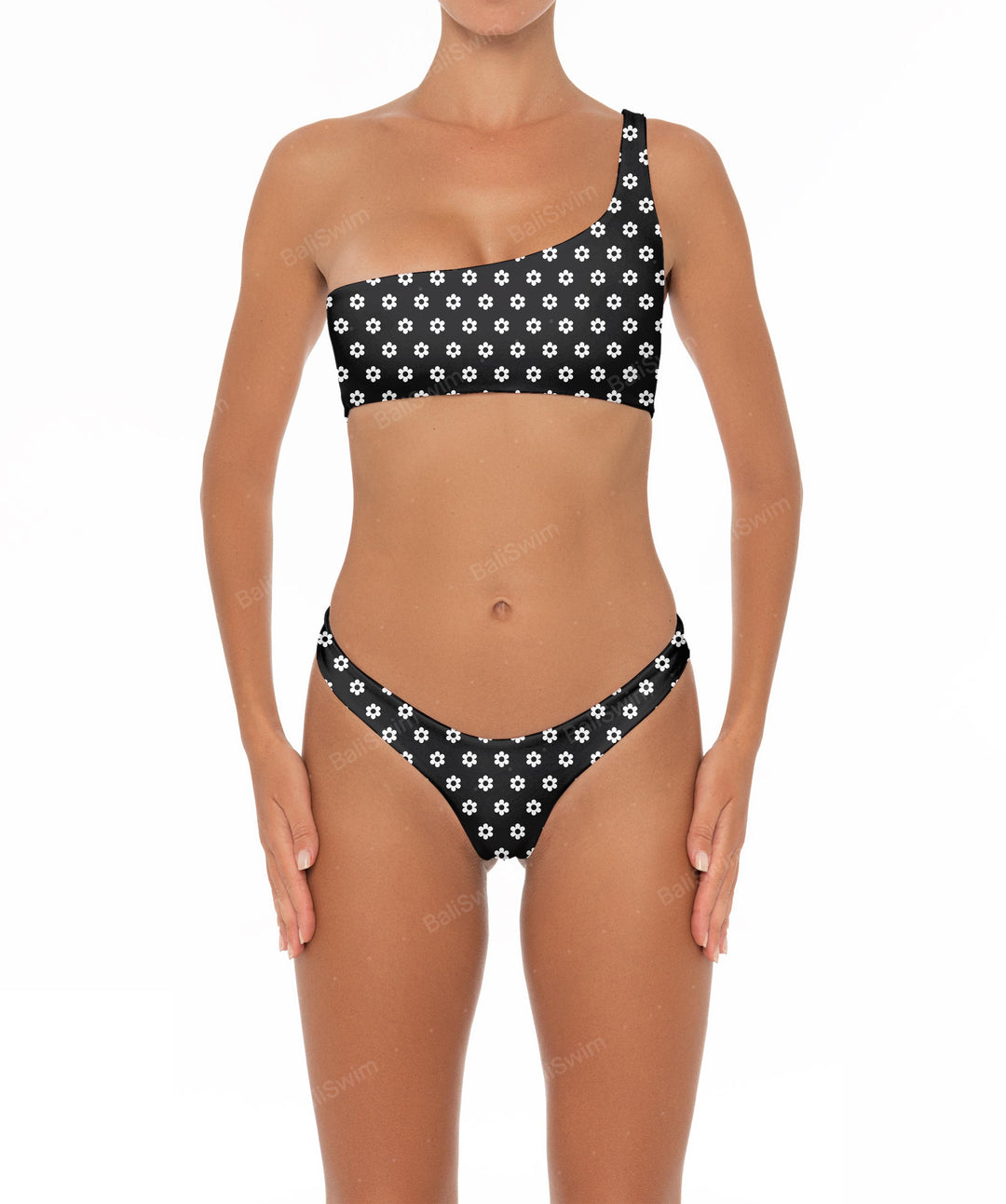 BSWS-T05 One Shoulder Bikini Top