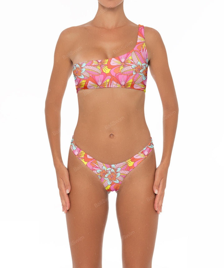 BSWS-T05 One Shoulder Bikini Top