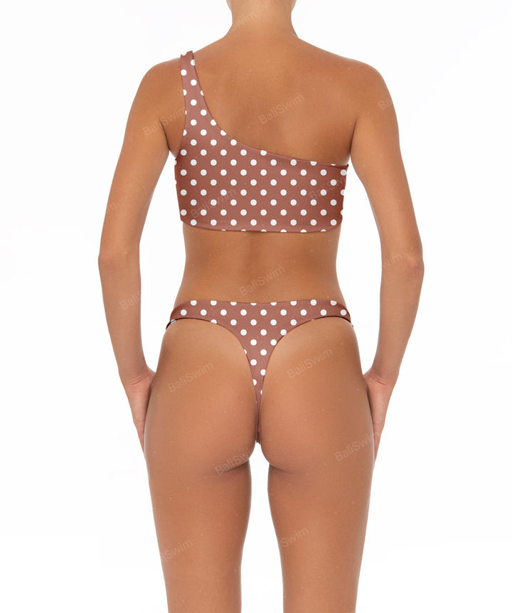 BSWS-T05 One Shoulder Bikini Top