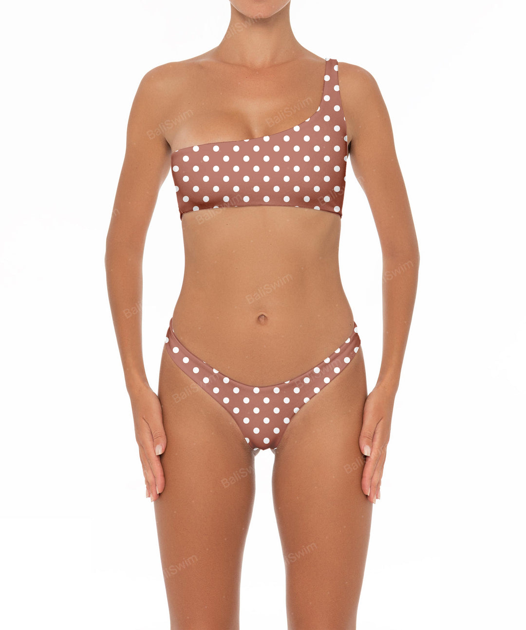 BSWS-T05 One Shoulder Bikini Top