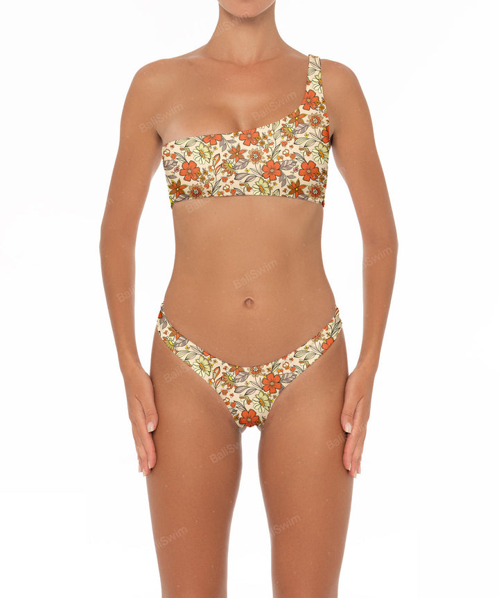 BSWS-T05 One Shoulder Bikini Top