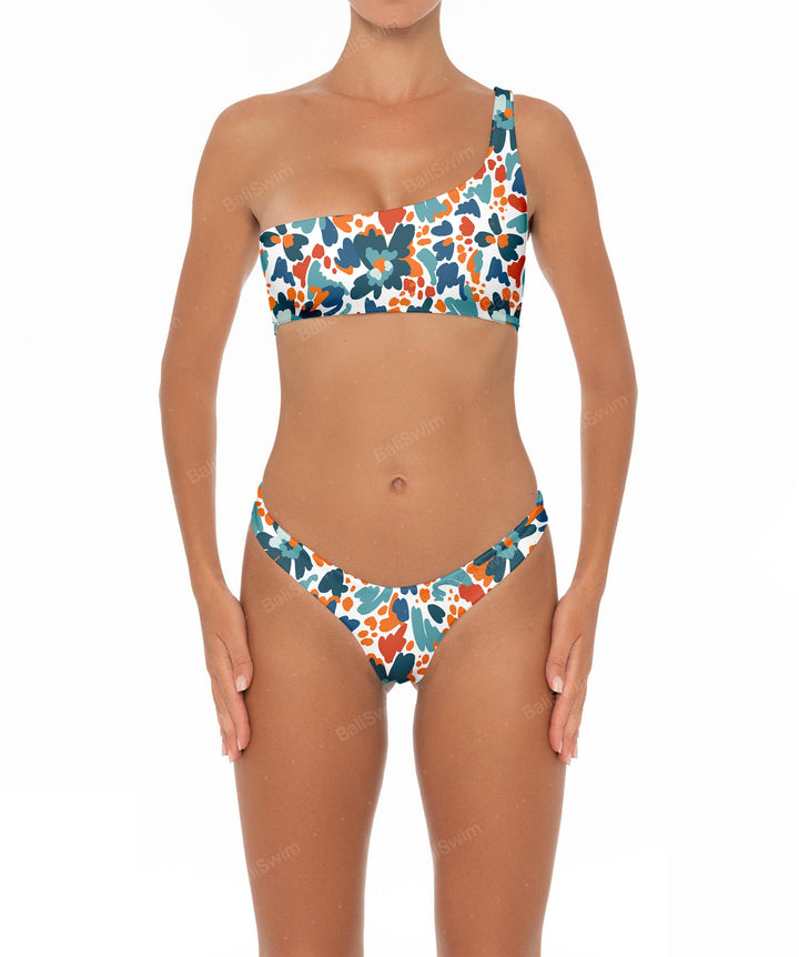 BSWS-T05 One Shoulder Bikini Top
