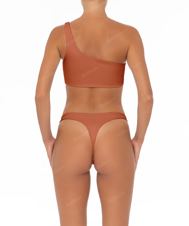 BSWS-T05 One Shoulder Bikini Top