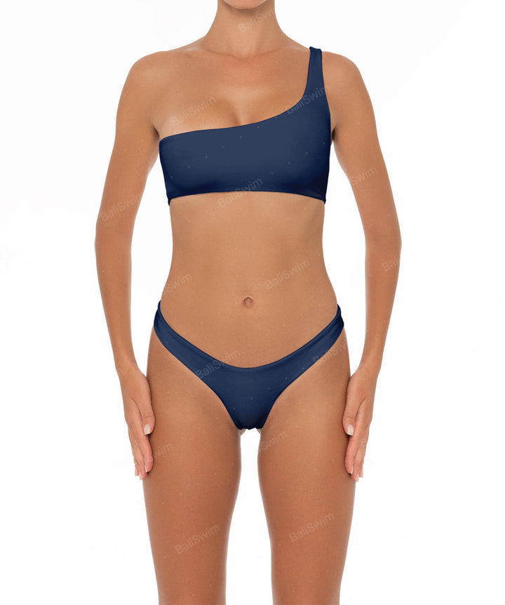 BSWS-T05 One Shoulder Bikini Top