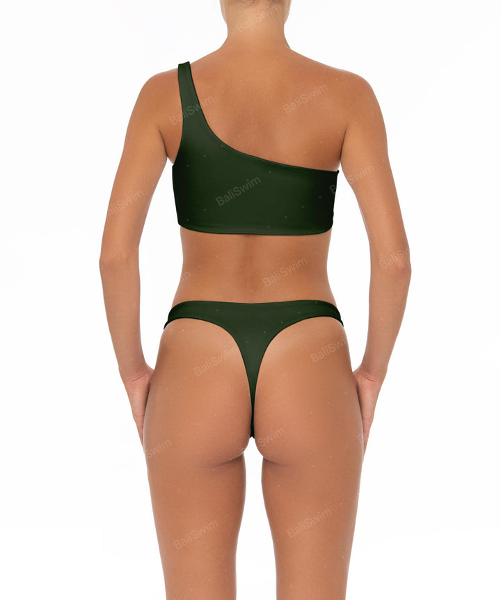 BSWS-T05 One Shoulder Bikini Top