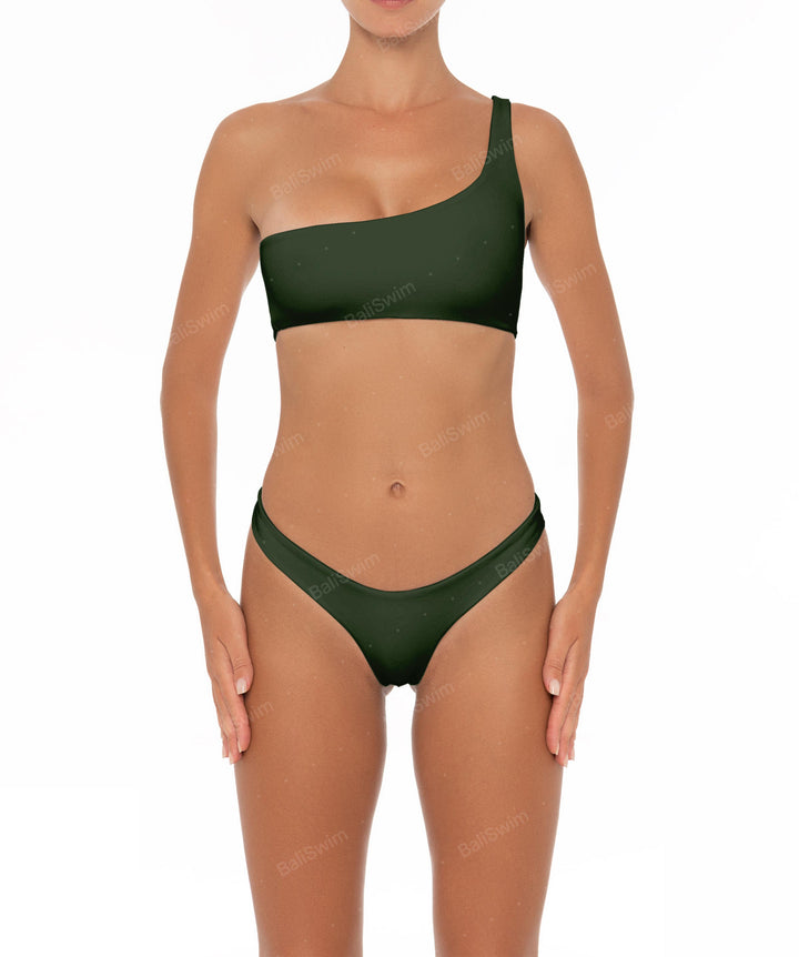 BSWS-T05 One Shoulder Bikini Top