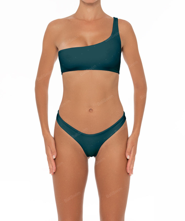 BSWS-T05 One Shoulder Bikini Top