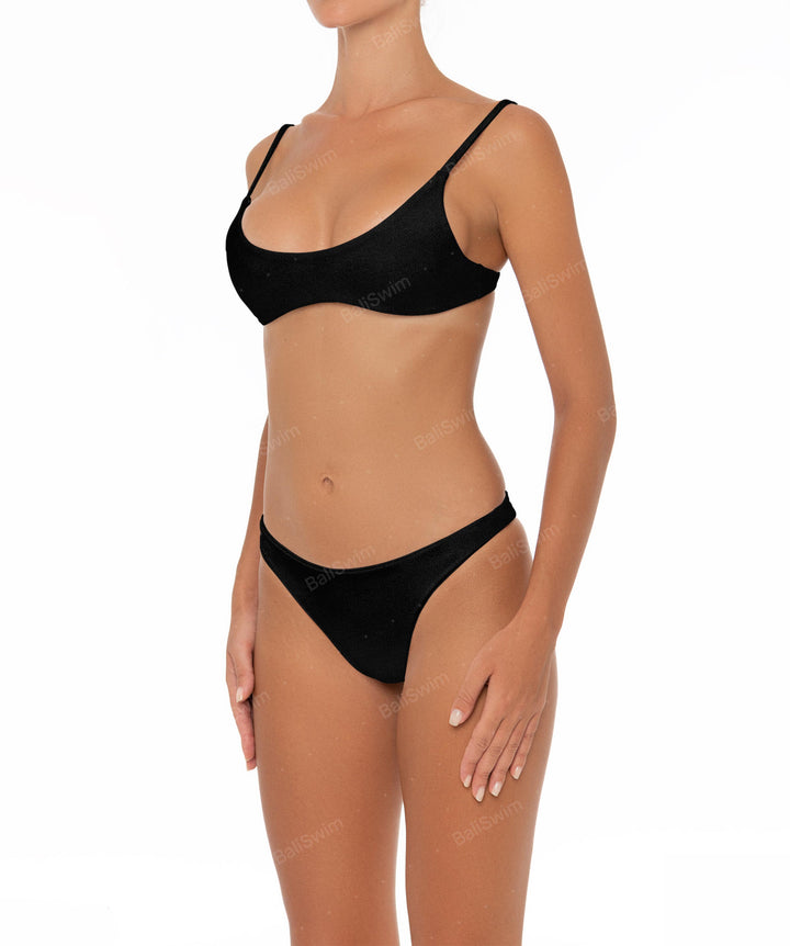 BSWS-B12 Mid Rise Bikini Bottom