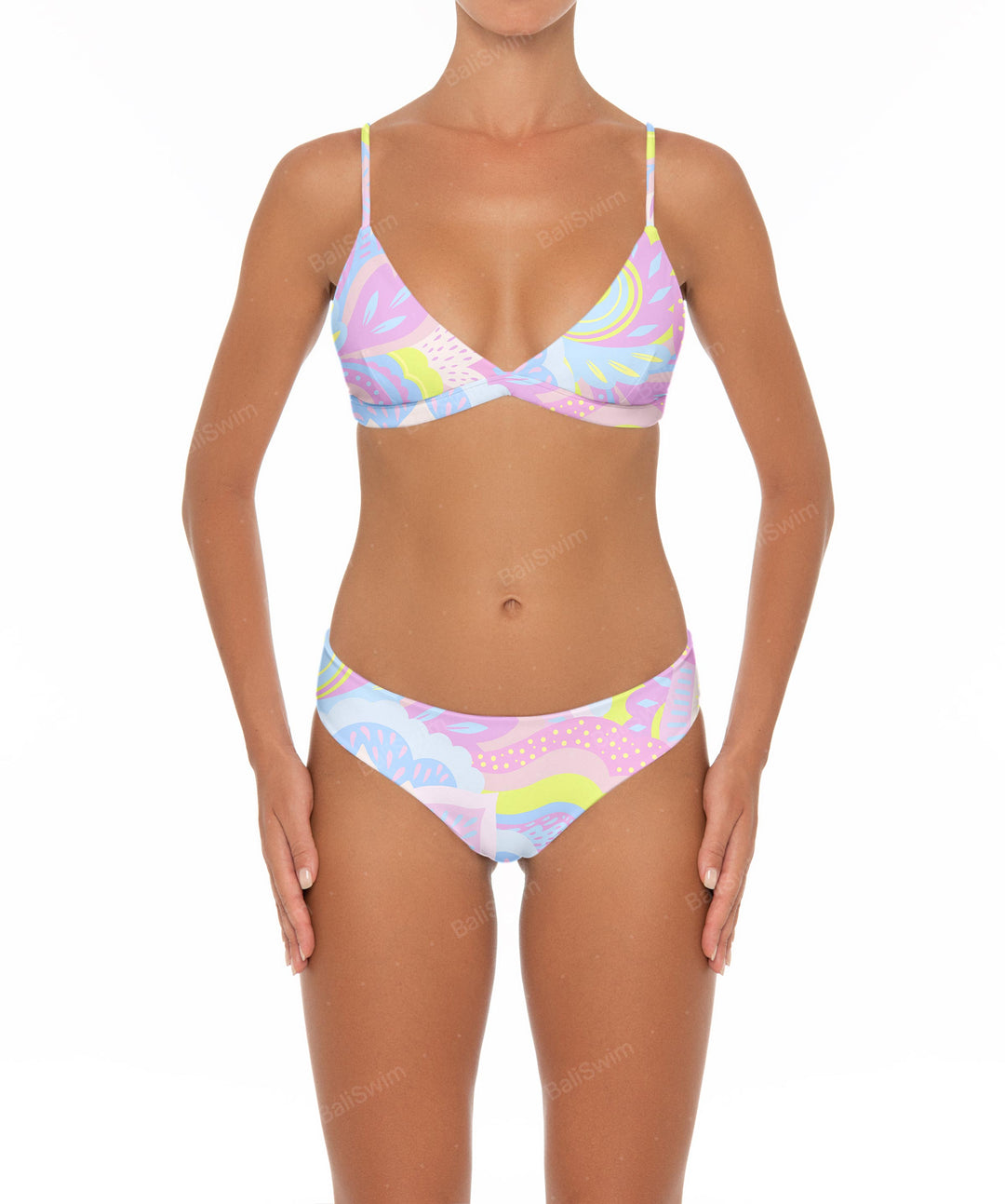 BSWS-T13 Fixed Triangle Bikini Top