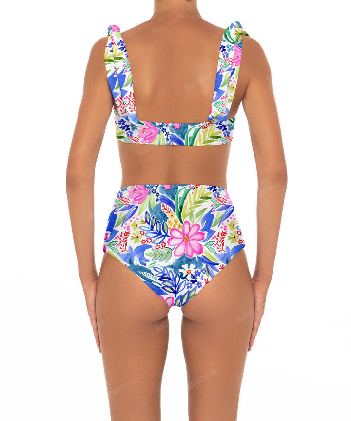 BSWS-T26 Tie Shoulder Bikini Top