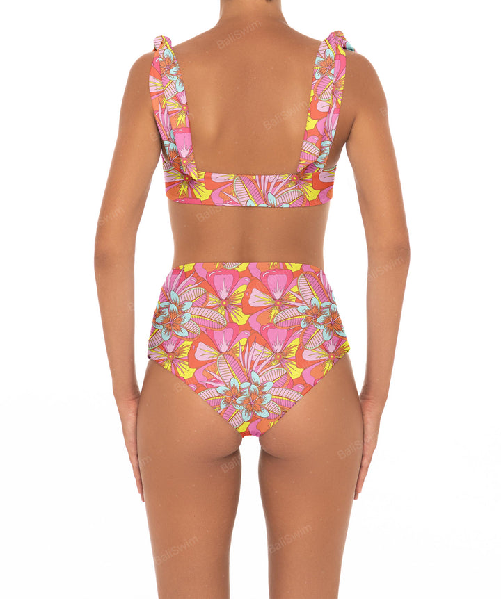 BSWS-T26 Tie Shoulder Bikini Top