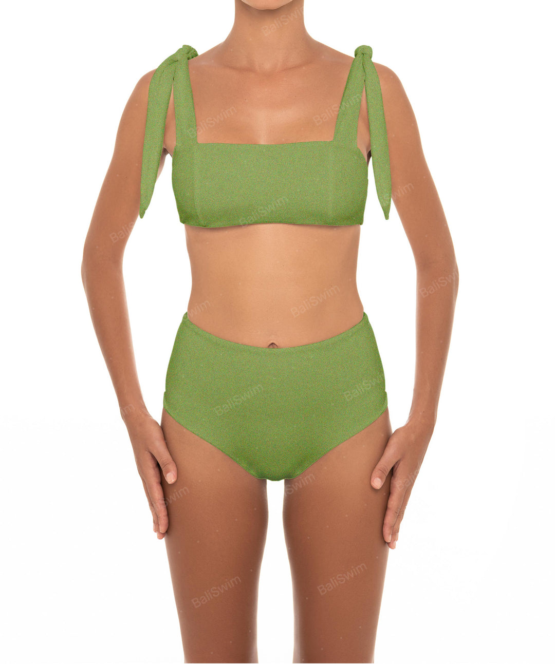 BSWS-T26 Tie Shoulder Bikini Top