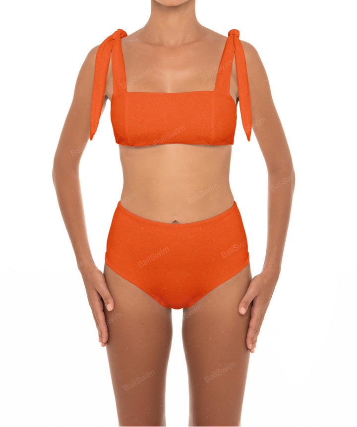 BSWS-T26 Tie Shoulder Bikini Top